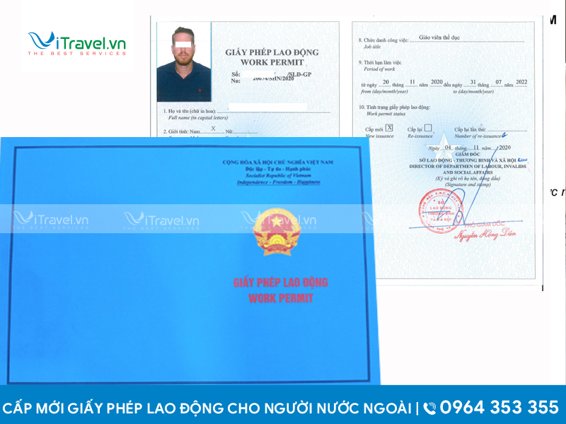 Cấp mới Giấy phép lao động cho người nước ngoài