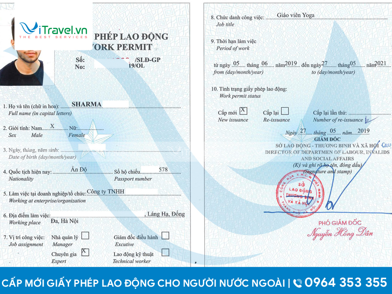 Quy trình và thời gian cấp Giấy phép lao động 2026