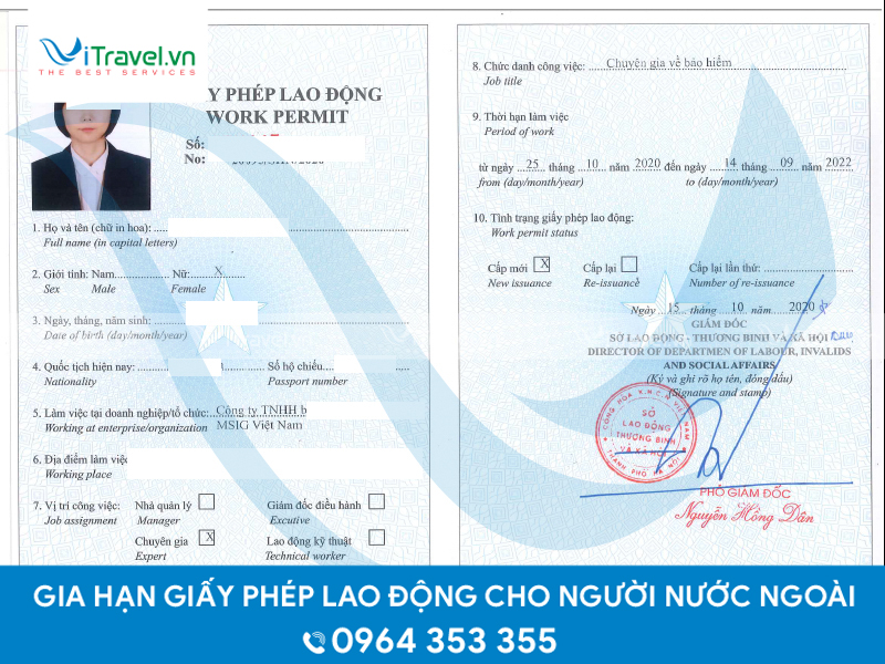 Chuyên viên hỗ trợ rà soát hồ sơ xin giấy phép lao động cho người nước ngoài